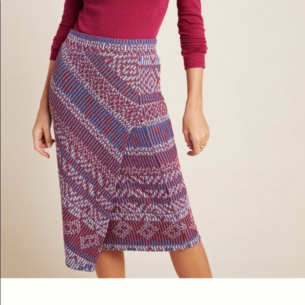 Maeve Carolina Knit Pencil Skirt